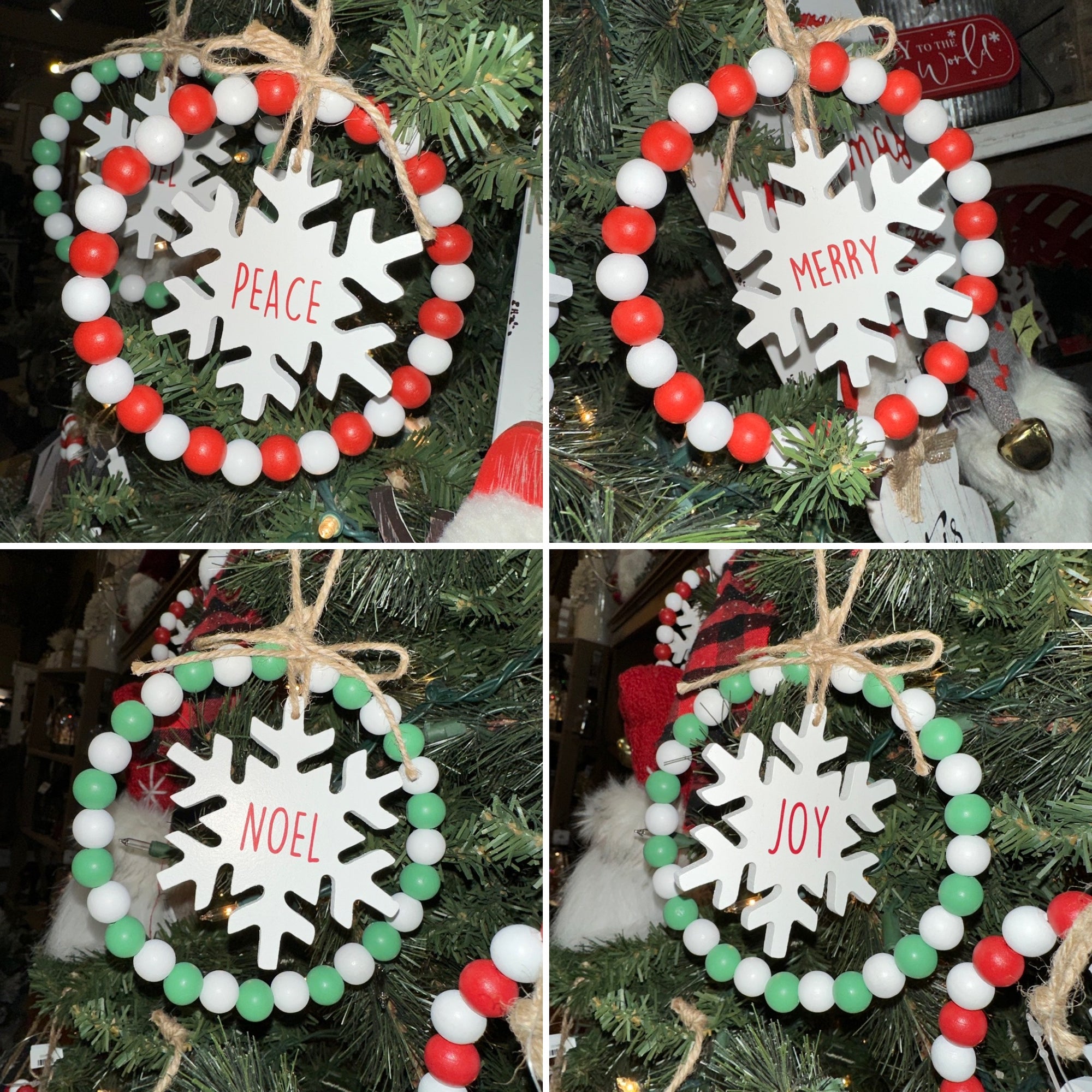 Beaded Snowflake | Ornament