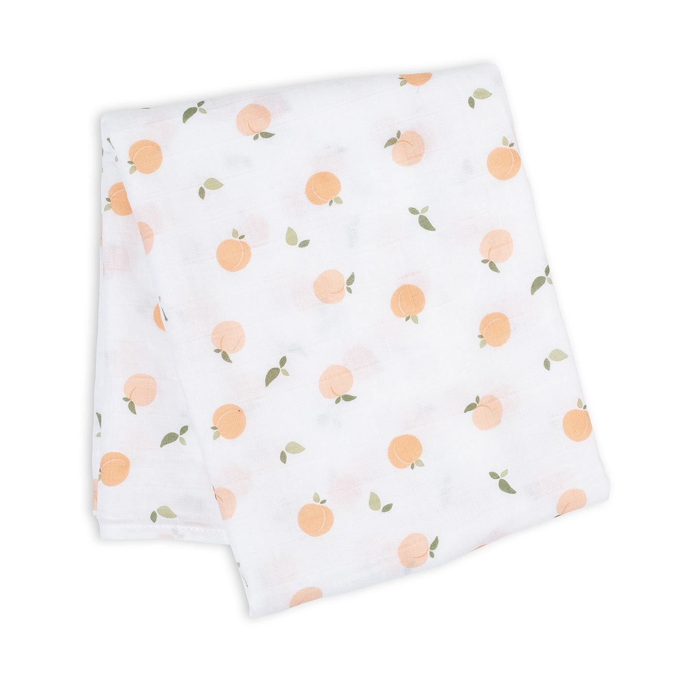 Peaches | Cotton Muslin Swaddle Blanket