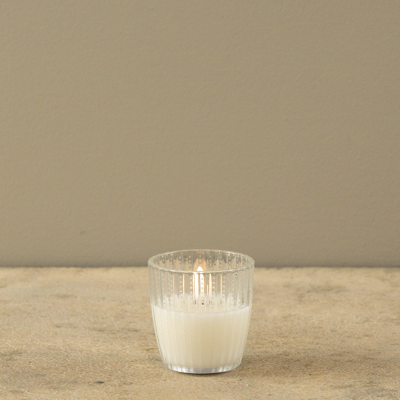 Beaded Glass Candle | Battery Operated