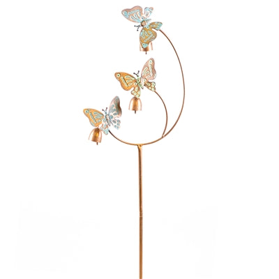 Butterfly Bells | Yard Stake