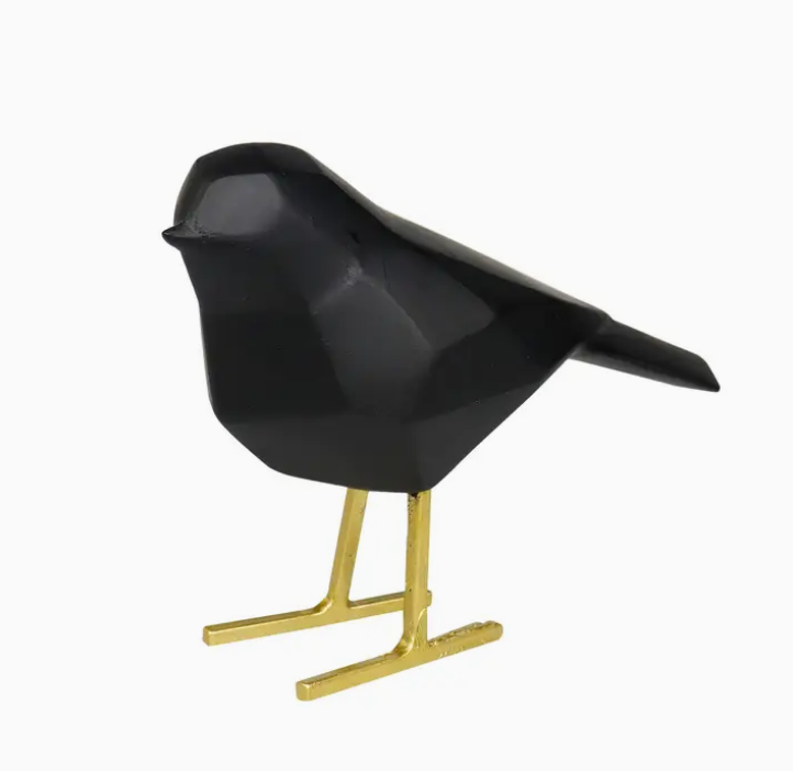 Geometric Black Bird
