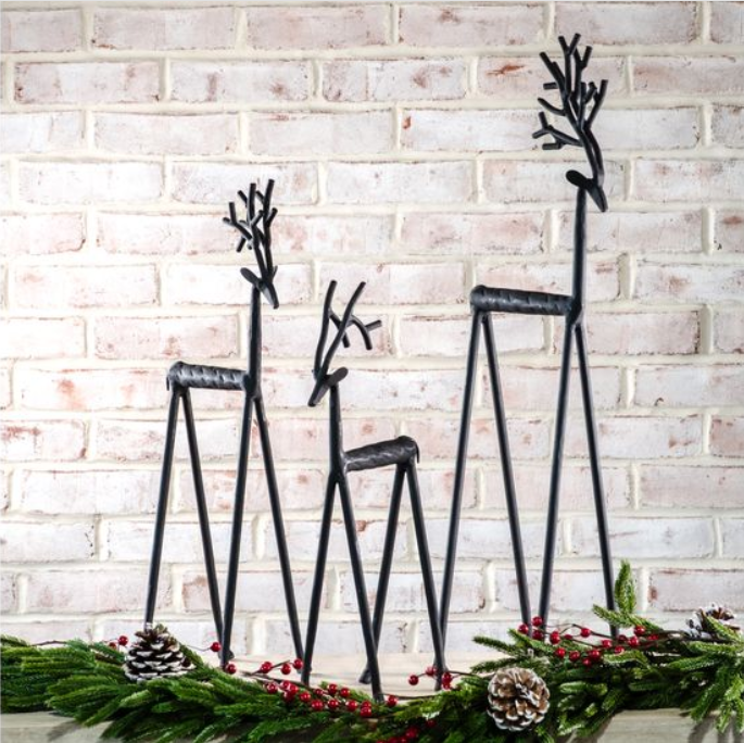 Iron Deer | Tall Iron | Black