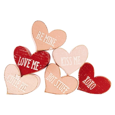 Valentine Sentiment Heart | Sitter Block