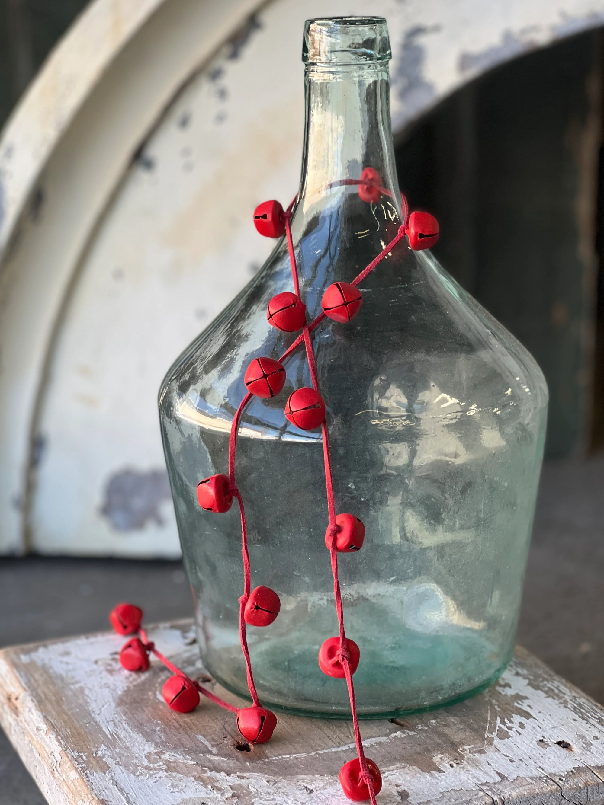 Jingle Bell Garland | Red | 5'