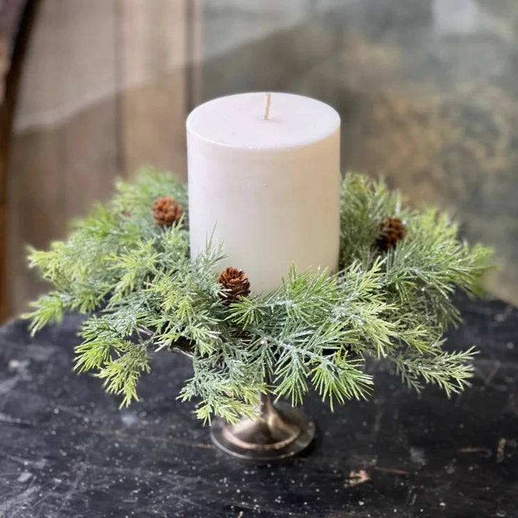 Blizzard Shimmer Pine Ring | 10"