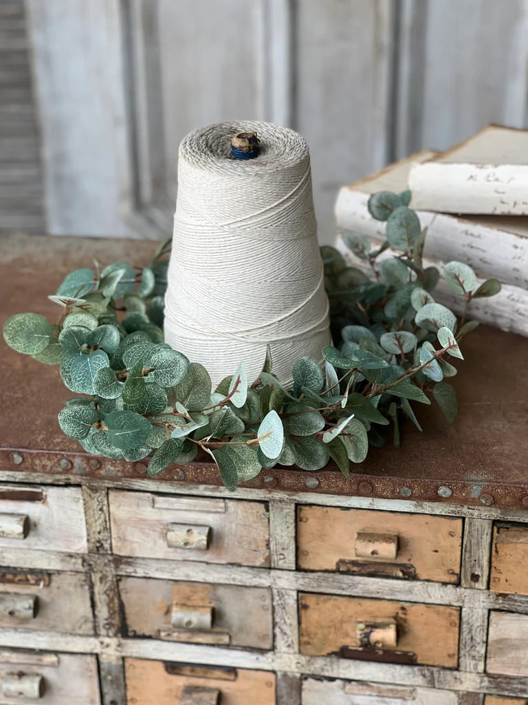 Garden Eucalyptus Candle Ring | 14"