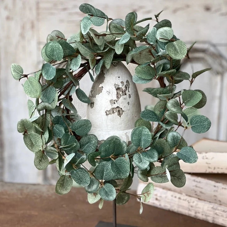 Garden Eucalyptus Candle Ring | 14"