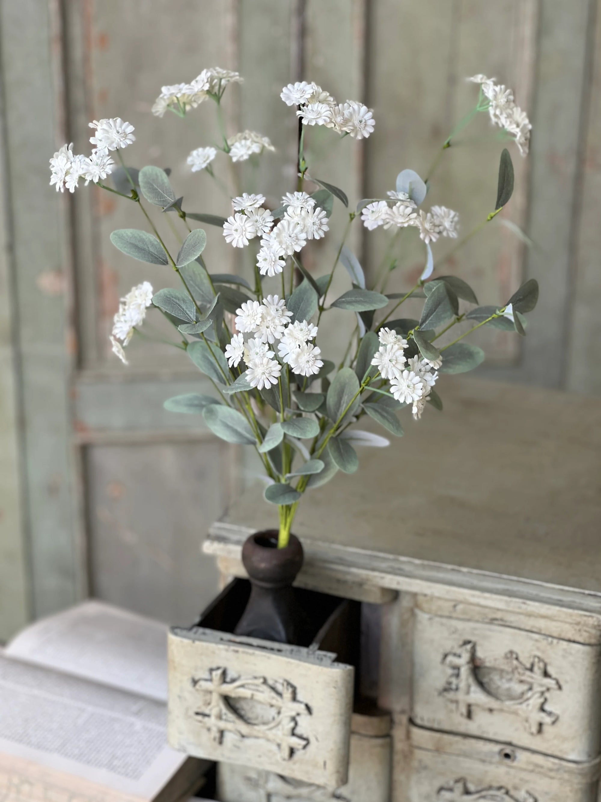 Layette Daisy Bush | 20" | Farmhouse White