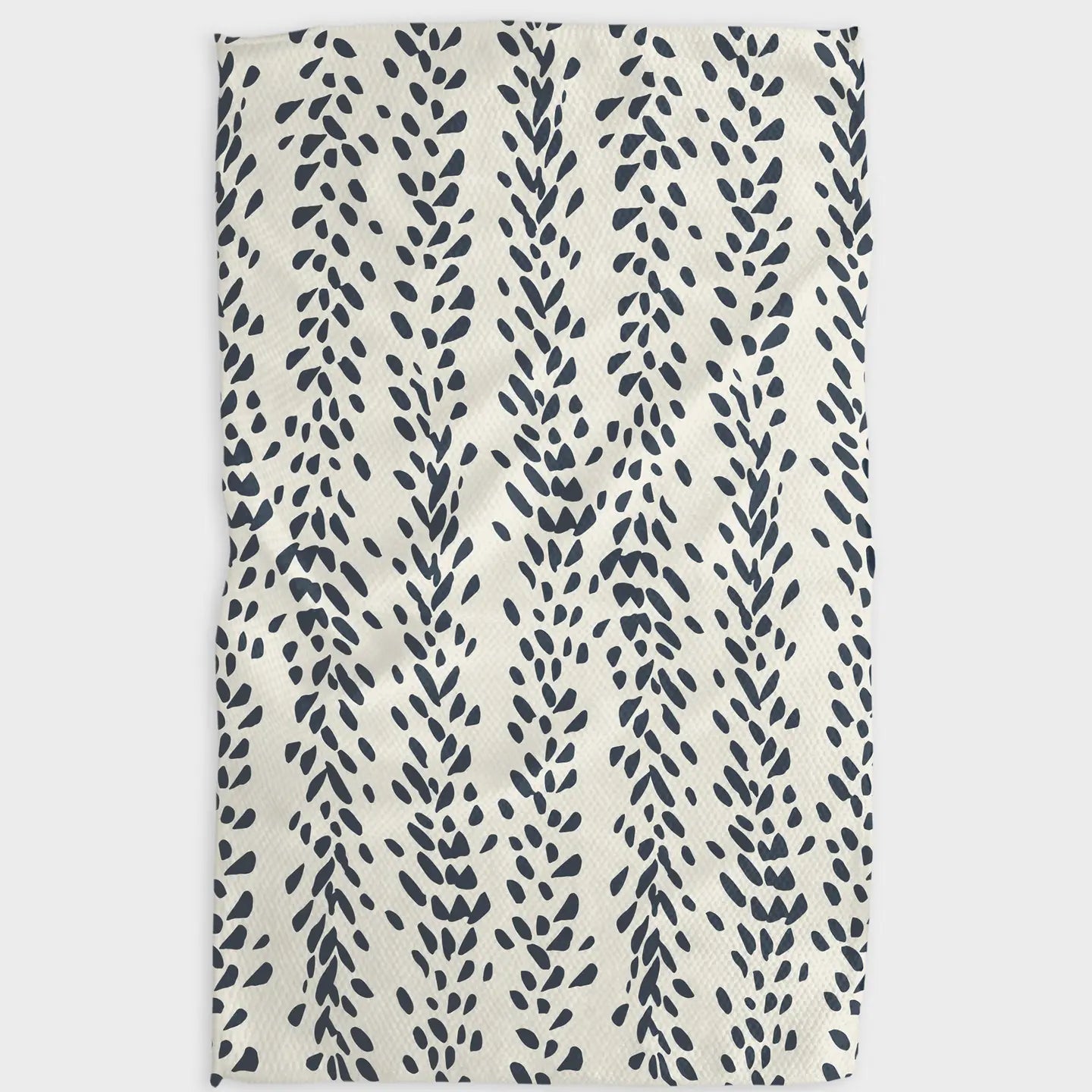 Geometry Kitchen Tea Towel | Midnight Reeds