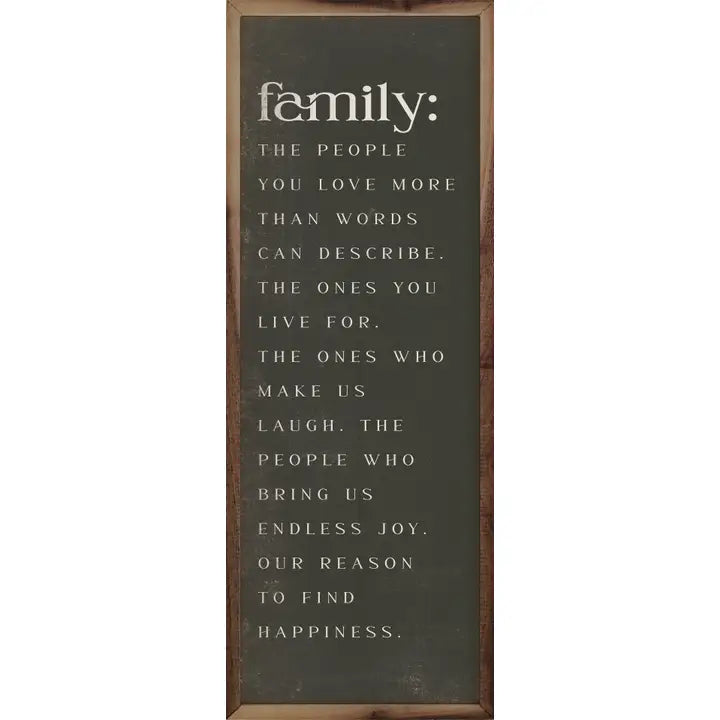 Family | Green | Wall Art