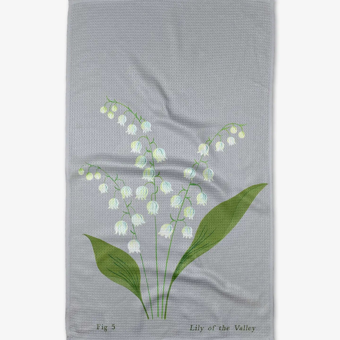 Geometry Kitchen Tea Towel | Lily of the Valley