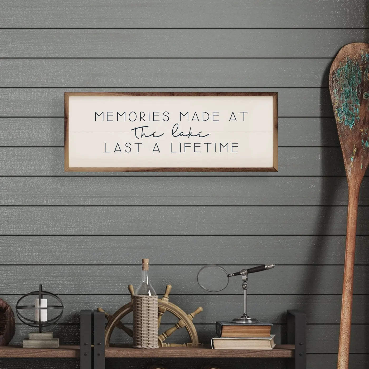 Memories Made at the Lake | Wall Art