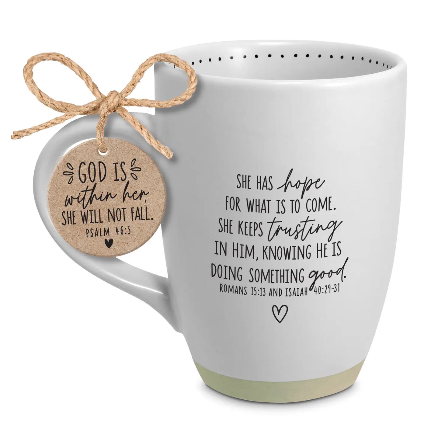 She Has Hope for What is to Come | Coffee Mug