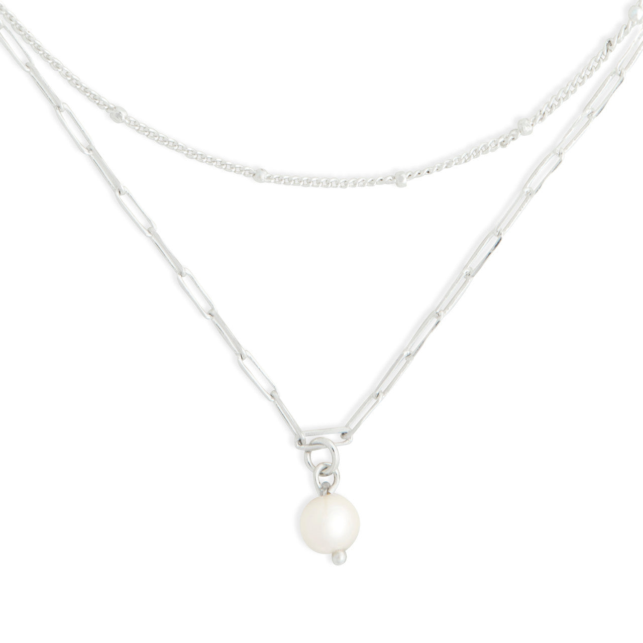 Pearls from Within | Necklace | Silver