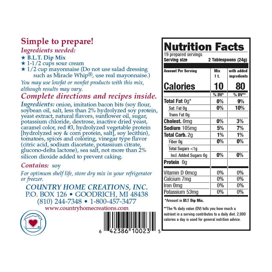 BLT | Dip Mix