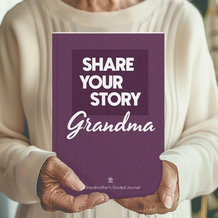Share Your Story Grandma | Guided Journal For Grandmothers
