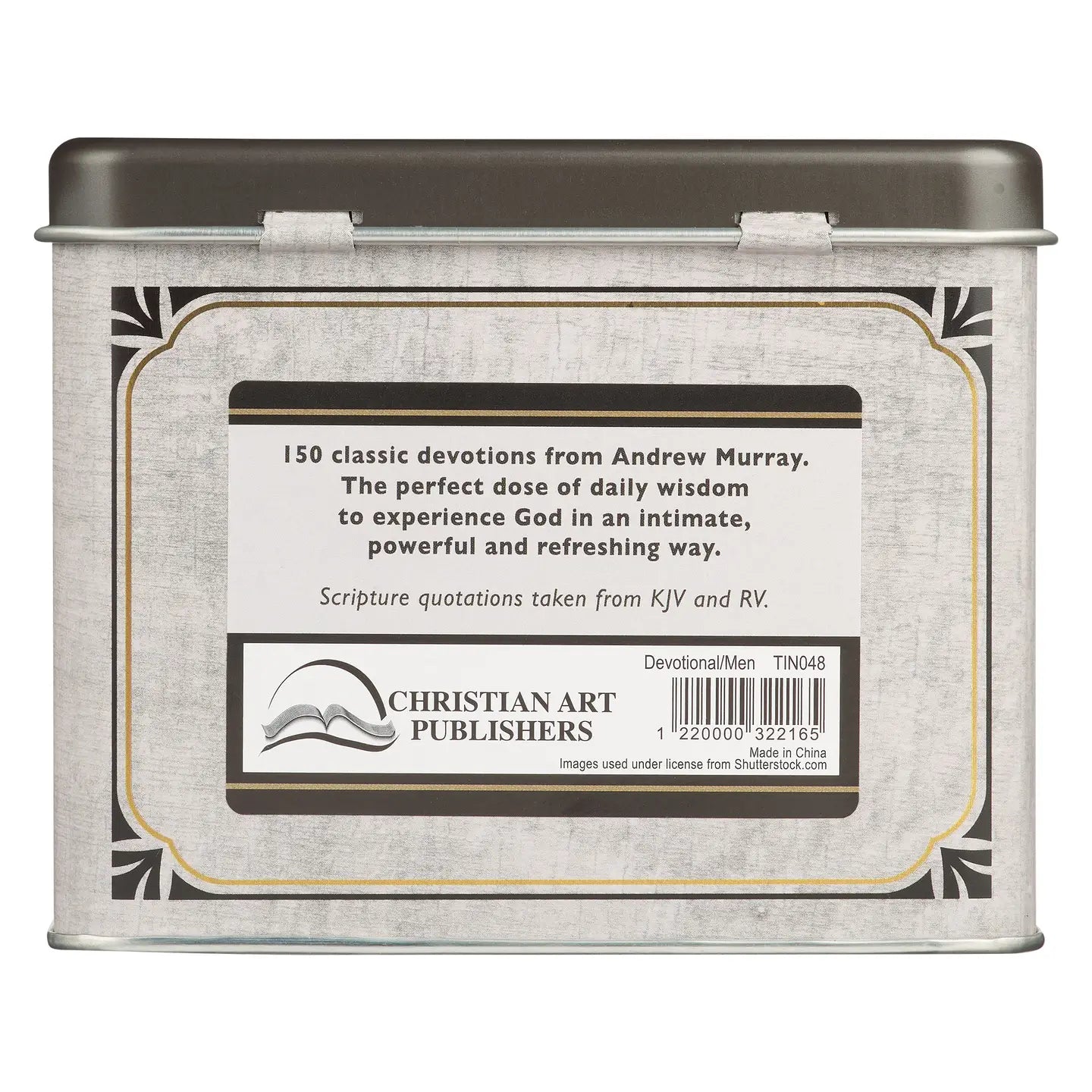 Power from the Word | Devotional Cards in a Tin for Men