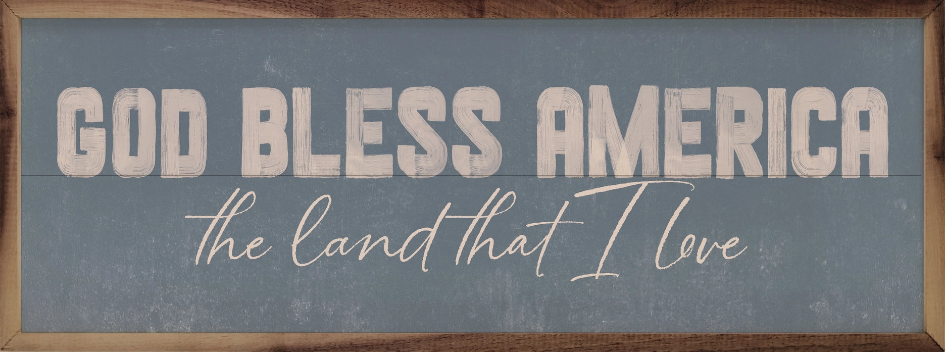 God Bless America | Wall Art