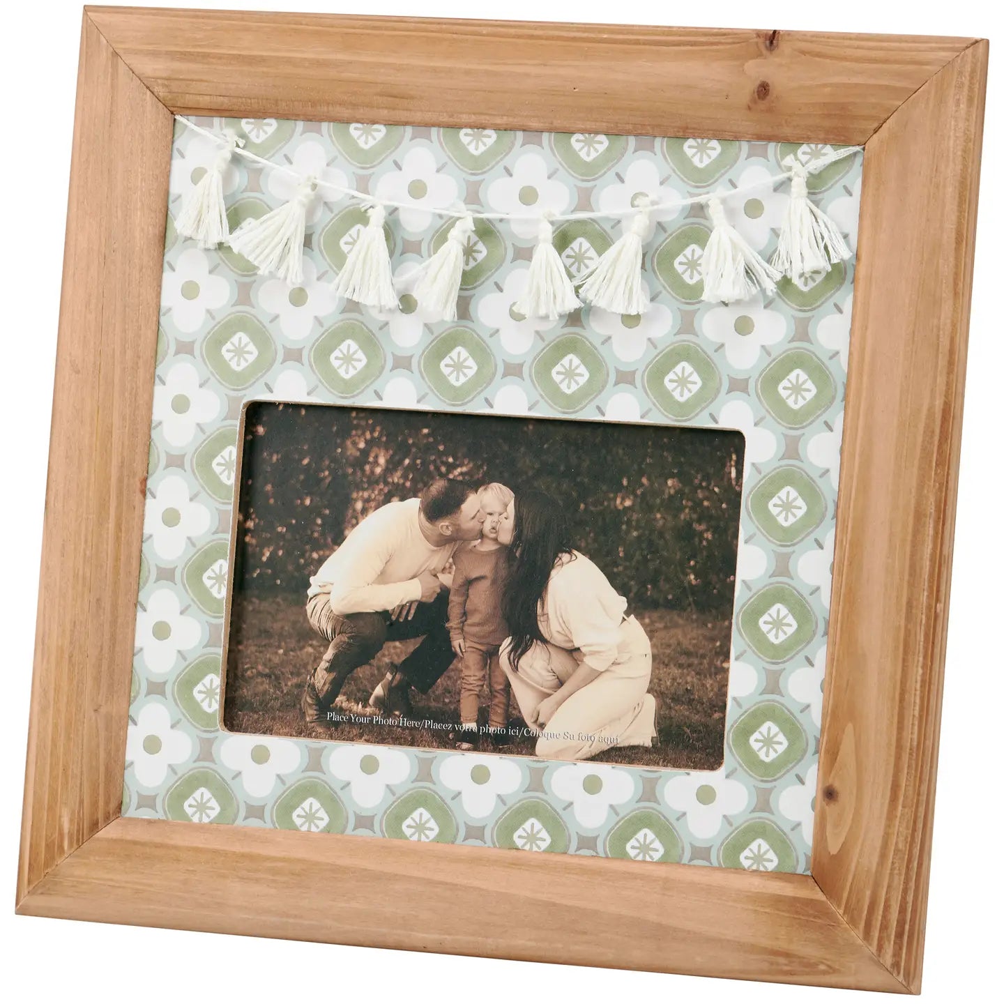 Floral Pattern Photo Frame | 6x4"
