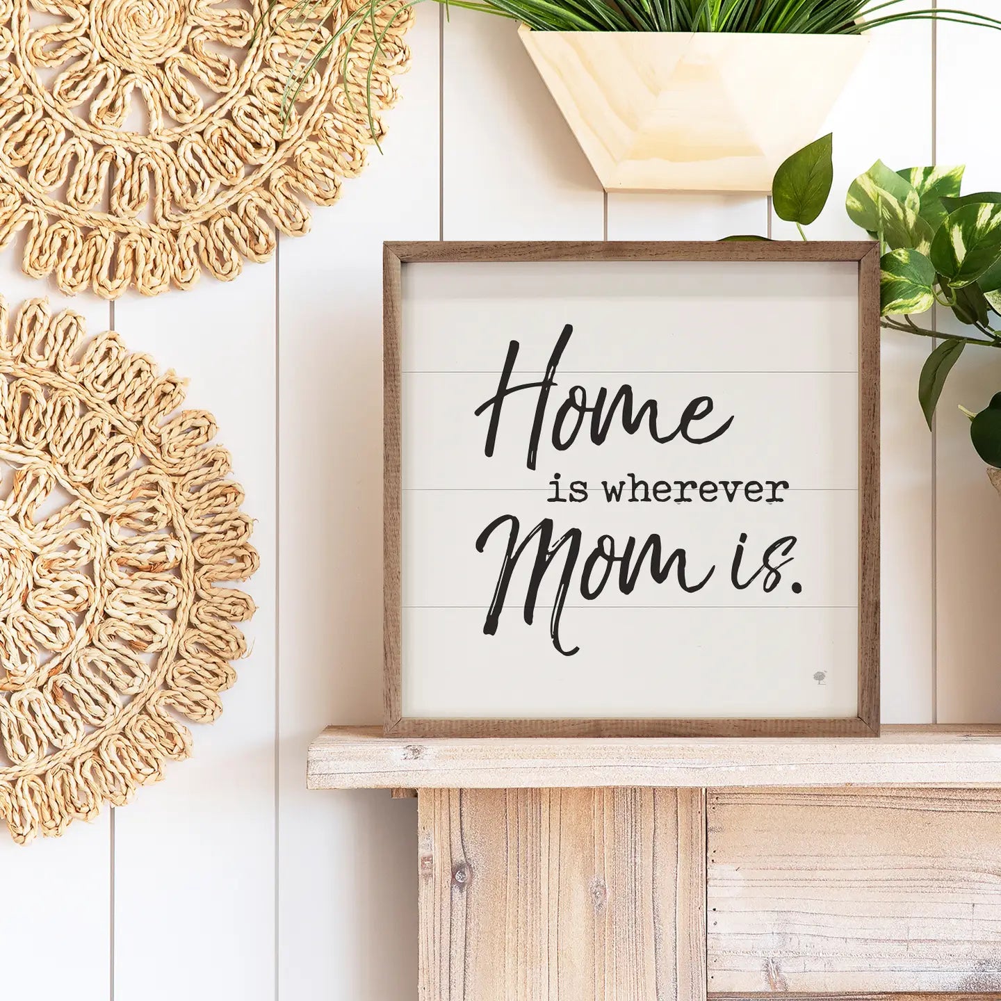 Home Is Wherever Mom Is | Wall Art