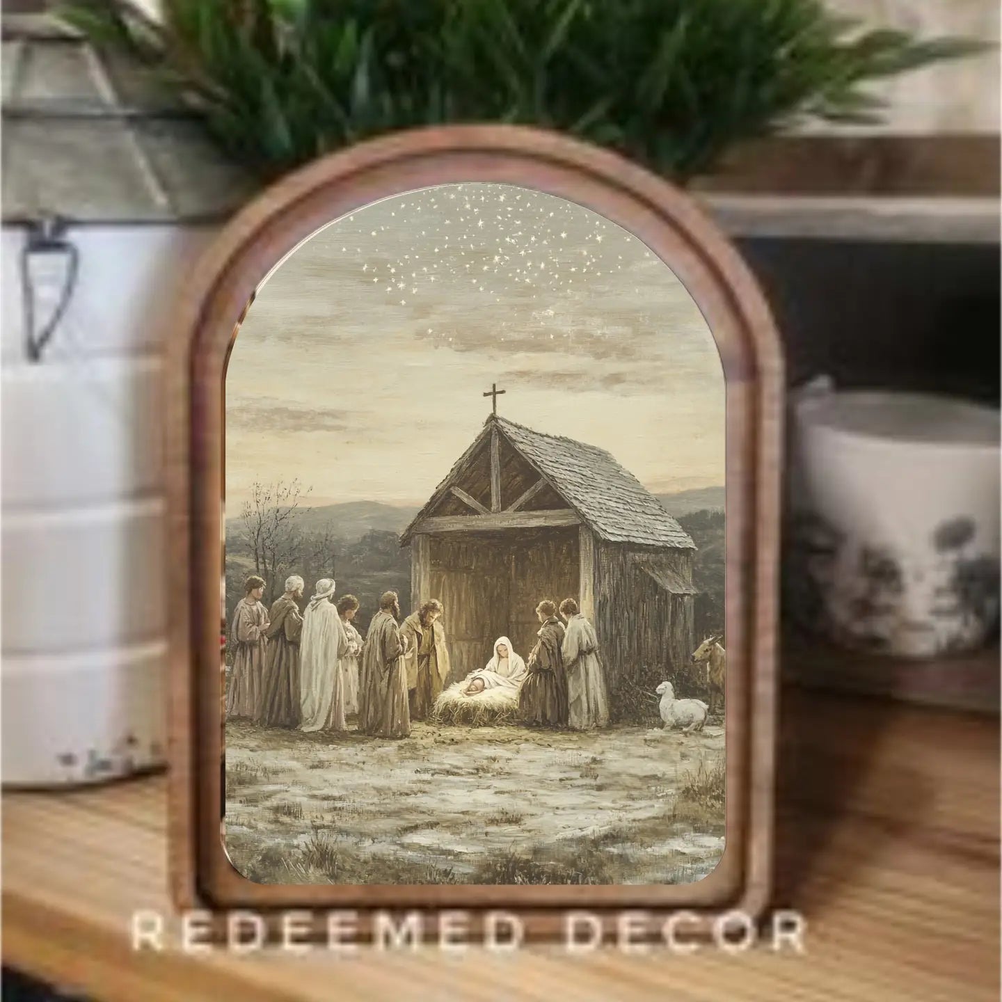 Nativity Scene | Arched Art