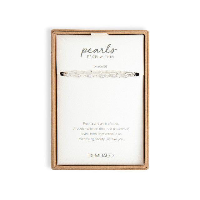 Pearls from Within | Bracelet | Silver