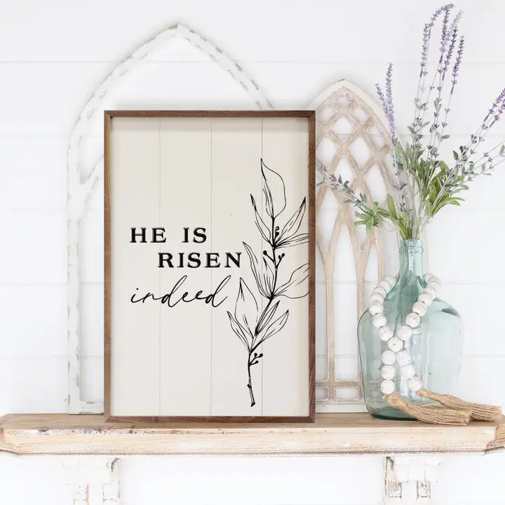 He Is Risen Indeed | Wall Art