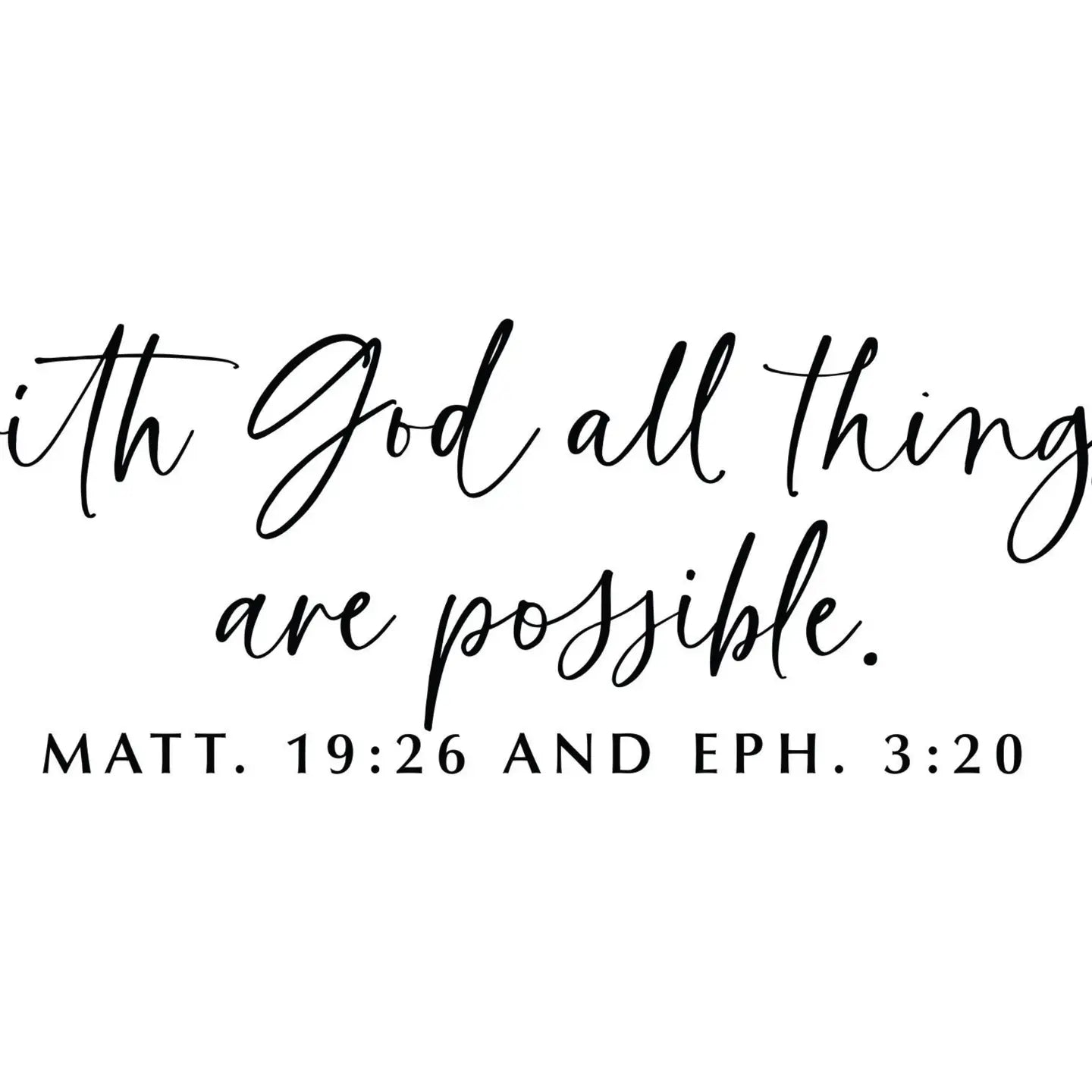 All Things Are Possible | Coffee Mug