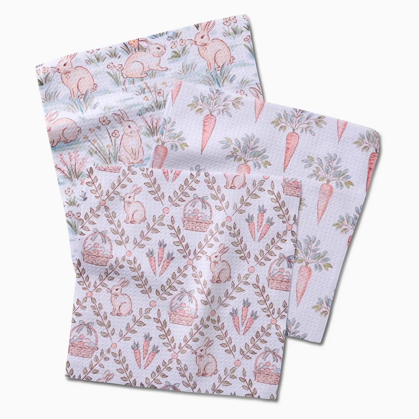 Geometry Kitchen Dishcloth | Carrots