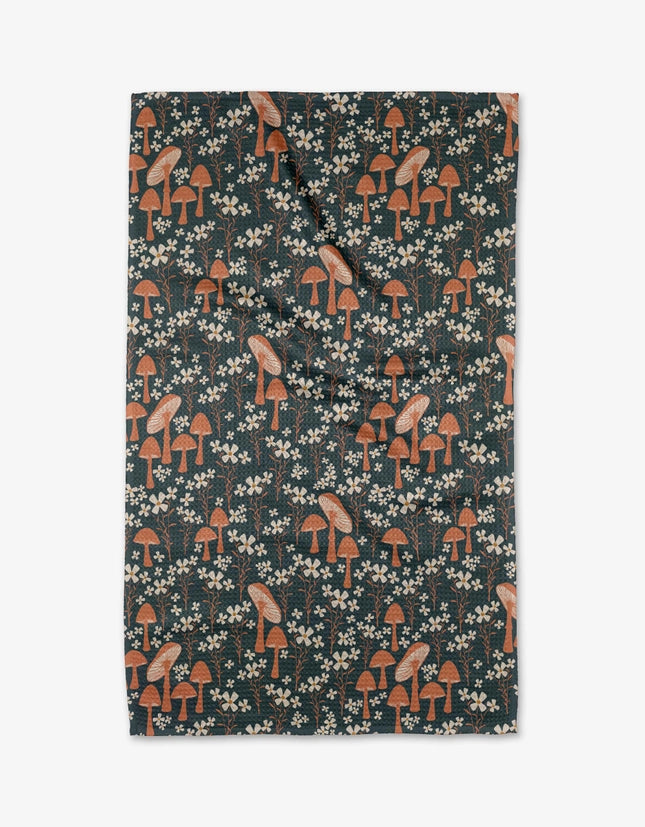 Geometry Kitchen Tea Towel | Mushroom Grove
