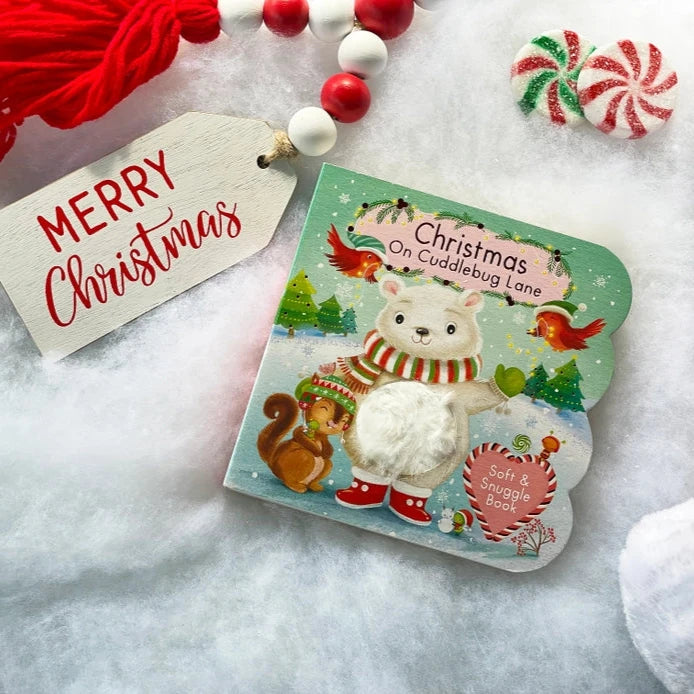 Christmas On Cuddlebug Lane | Touch & Feel Board Book