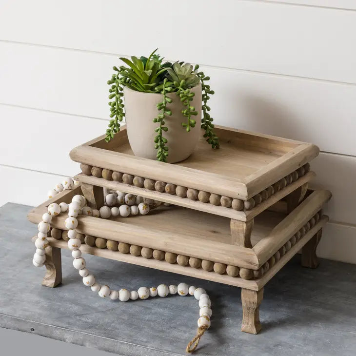 Beaded Riser | Wood