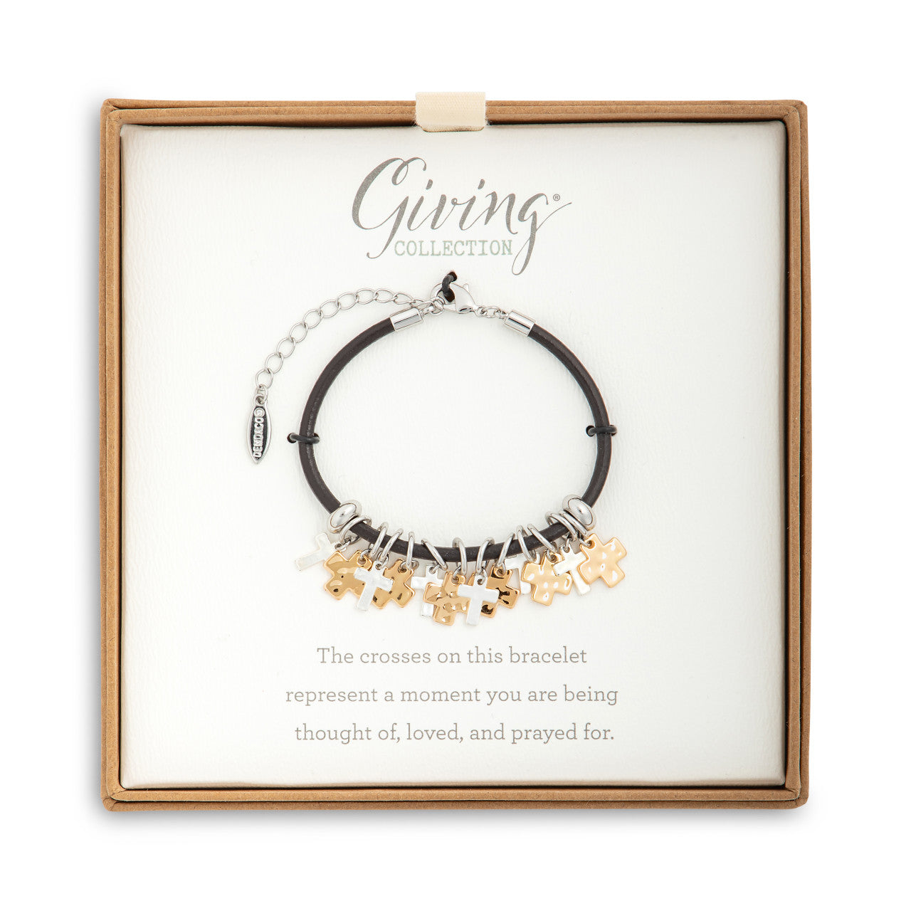 Loved Cross Charm Bracelet | Giving Collection