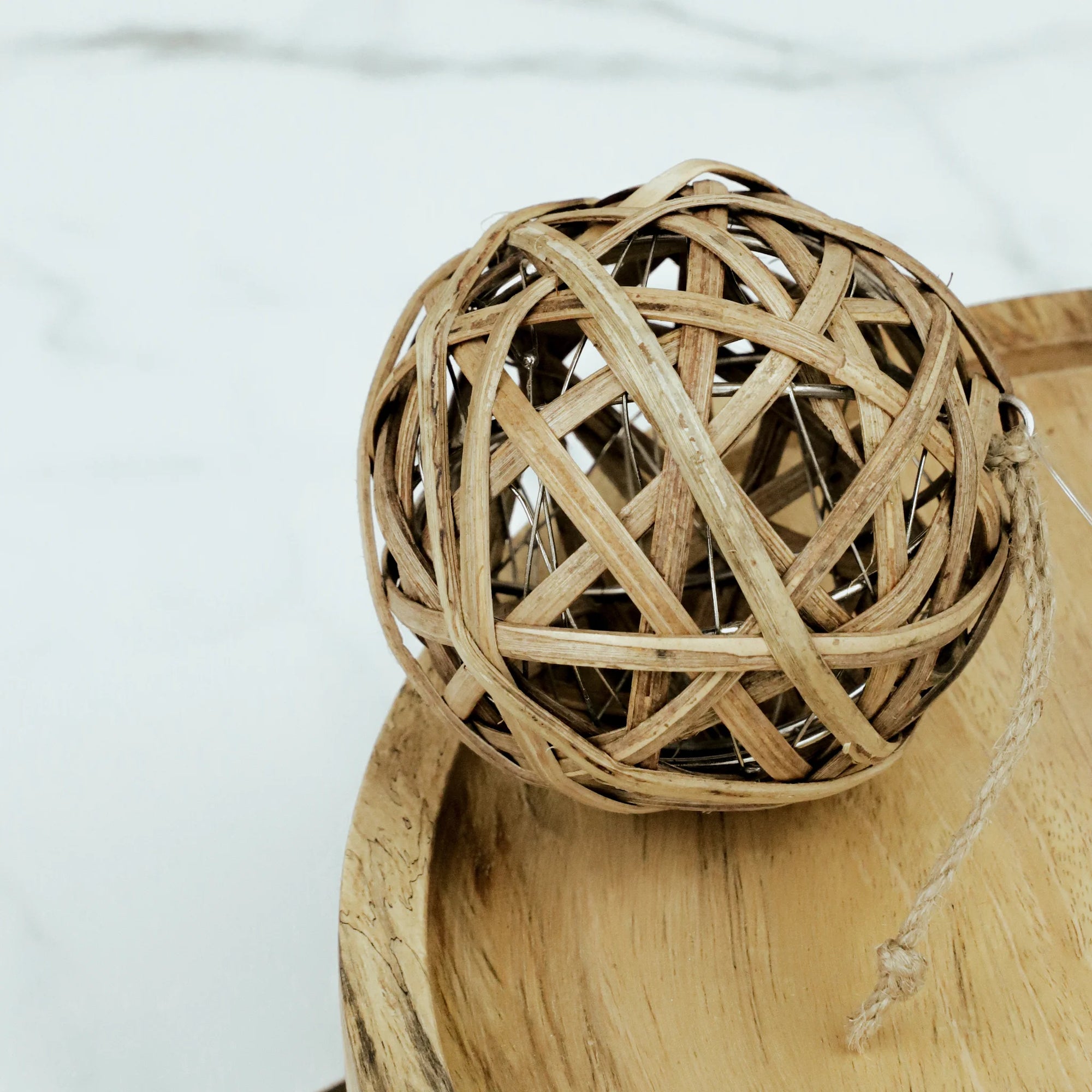 Natural Rattan Orb