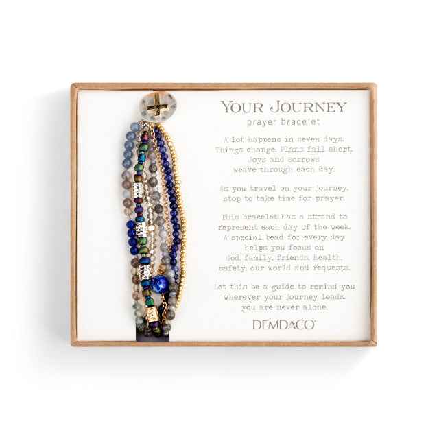 Your Journey Prayer Bracelet | Indigo