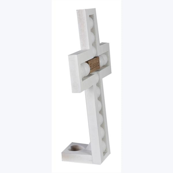 Wood Tabletop Cross