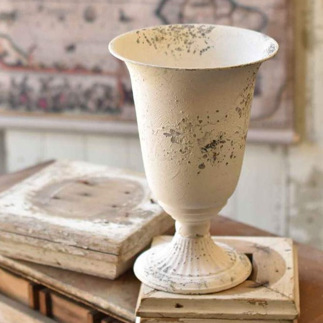 Evie Vase | Vintage Cream | 13"