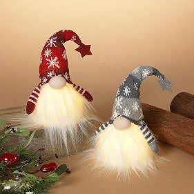 Snowflake Hat Gnome | Lighted | 11"