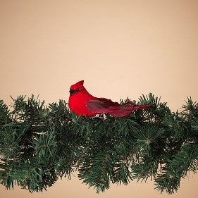 Cardinal Clip Bird | Ornament