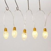 Slow Twinkle Battery Operated Lights | Warm White | 6'