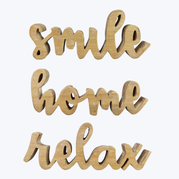 Tabletop Word | Wood