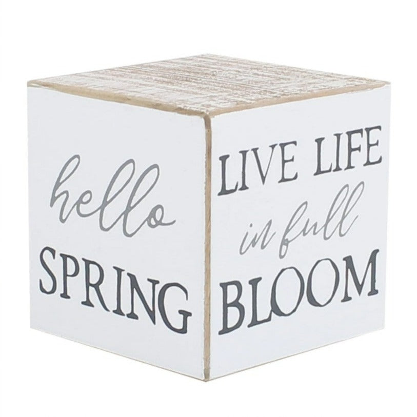 Live Life in Full Bloom | Cube Sitter
