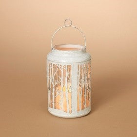 Winter Trees Lantern | Battery Operated