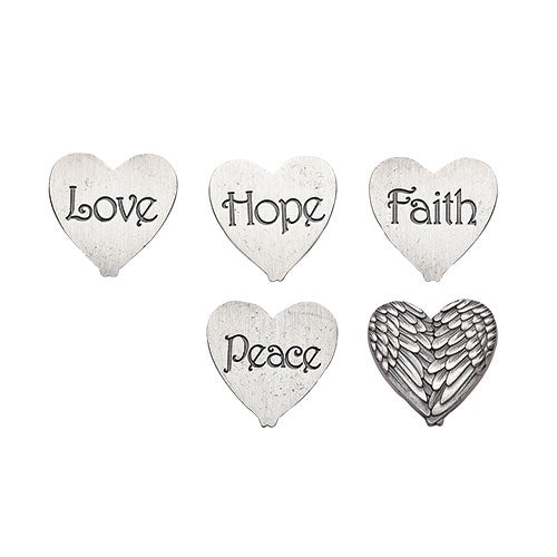 Angel Wing Heart Sentiment | Token