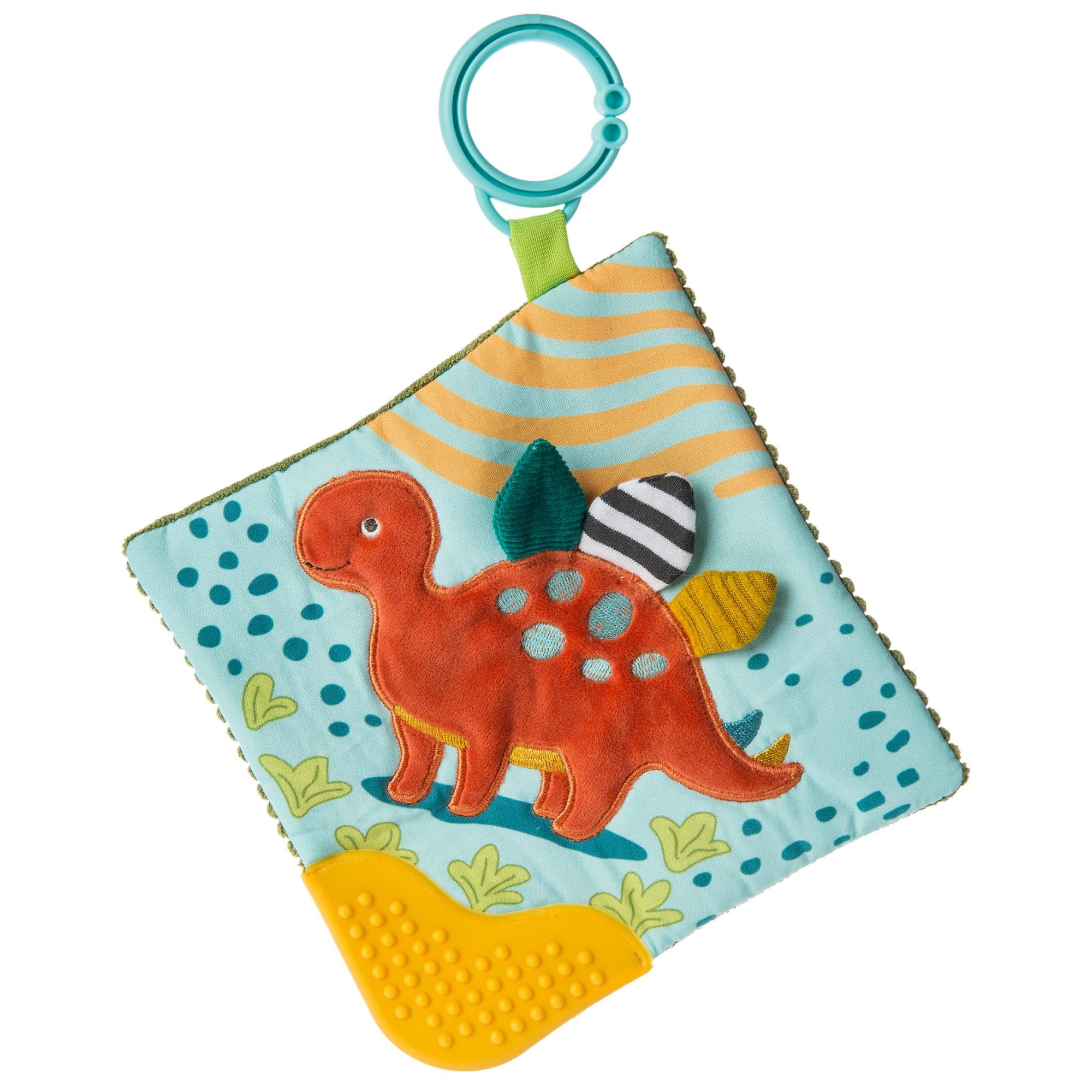 Pebblesaurus Dinosaur | Crinkle Teether