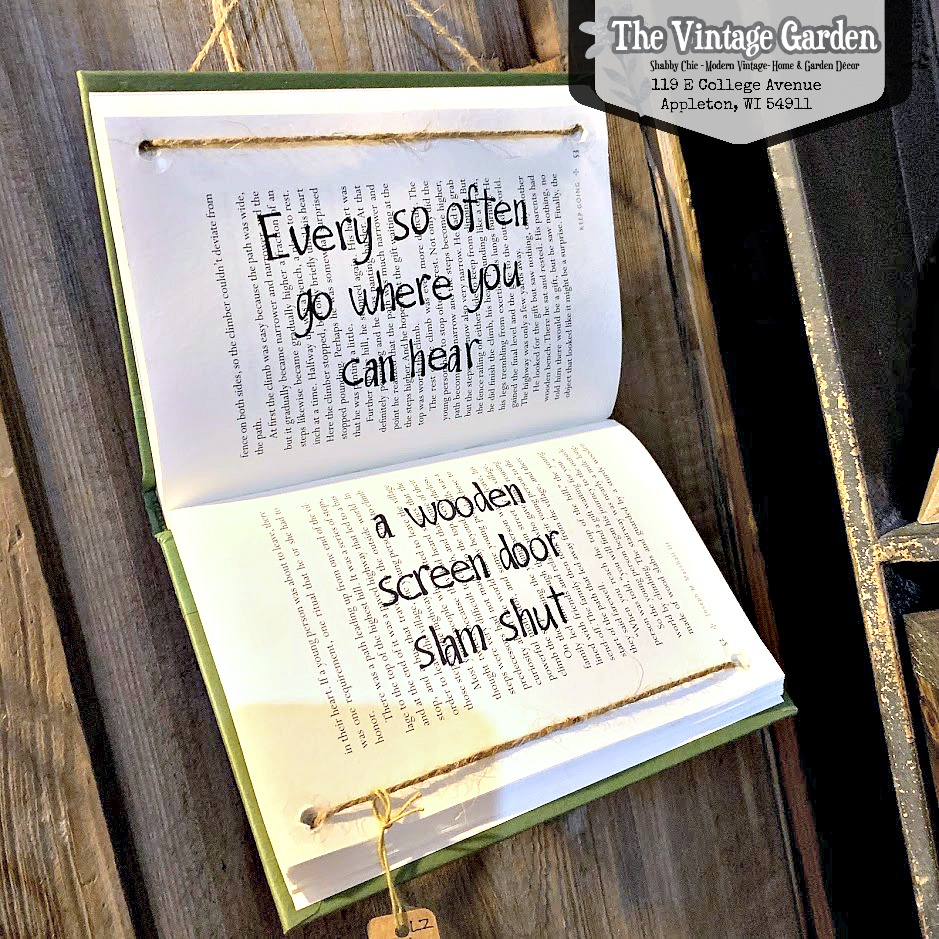 Screen Door | Handstamped Book