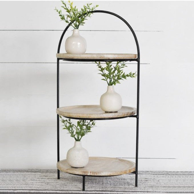 Three Tiered Pedestal Display