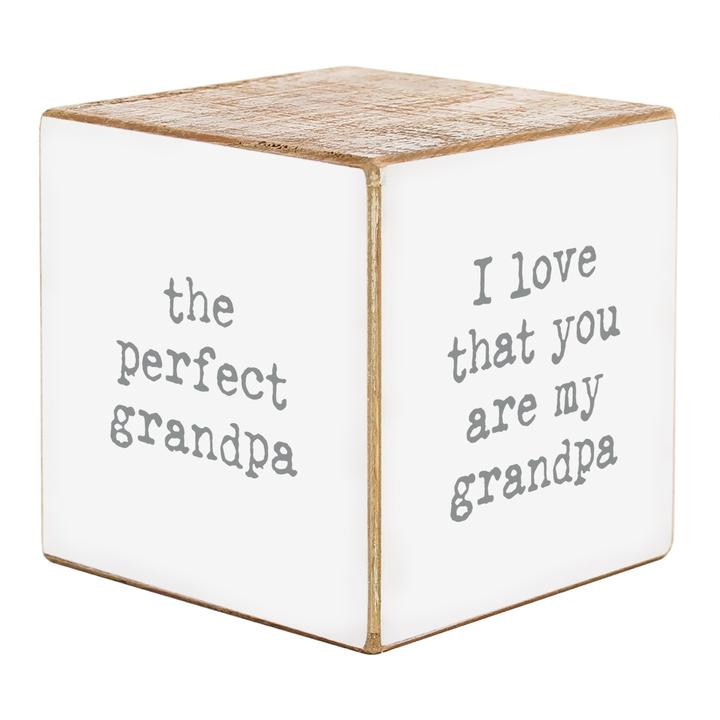 Grandpa Sayings Cube