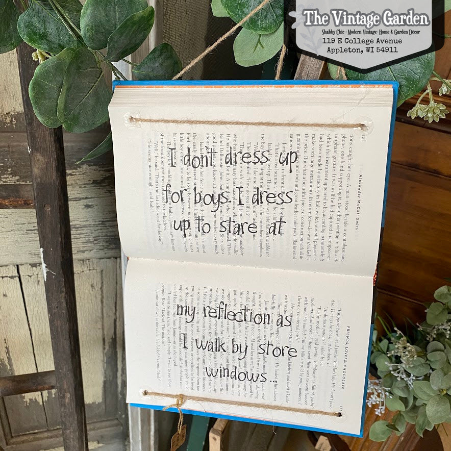 Dress Up | Handstamped Book