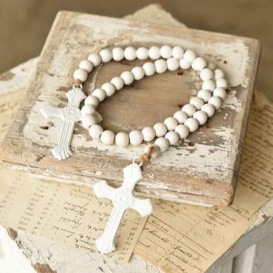 Beaded Cross Garland